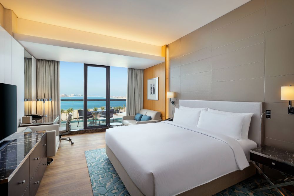 Two Double Beds/King Executive Room With Sea View And Balcony, Hilton Dubai the Palm 4*