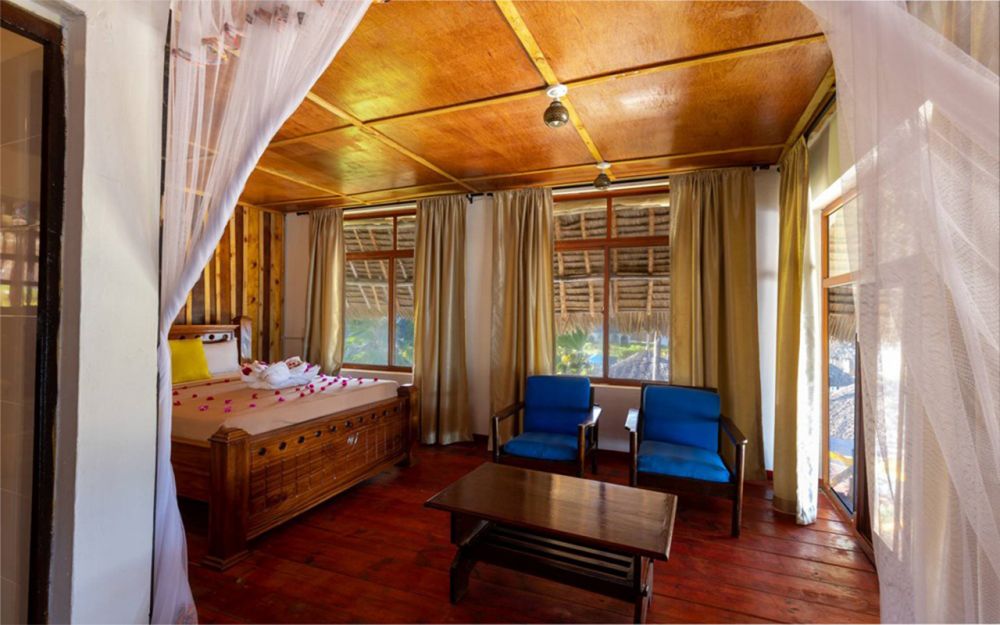 Double Room Ocean Front, F-Zeen Boutique Hotel Zanzibar 4*