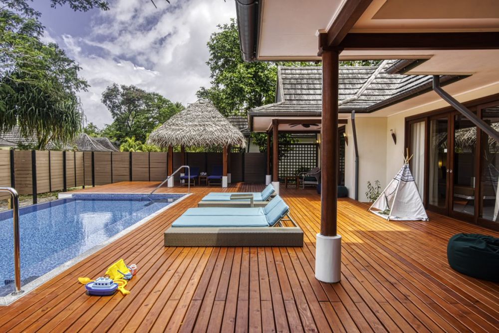 Two Bedroom Garden Oasis Family Pool Villa, Hilton Seychelles Labriz Resort & Spa 5*