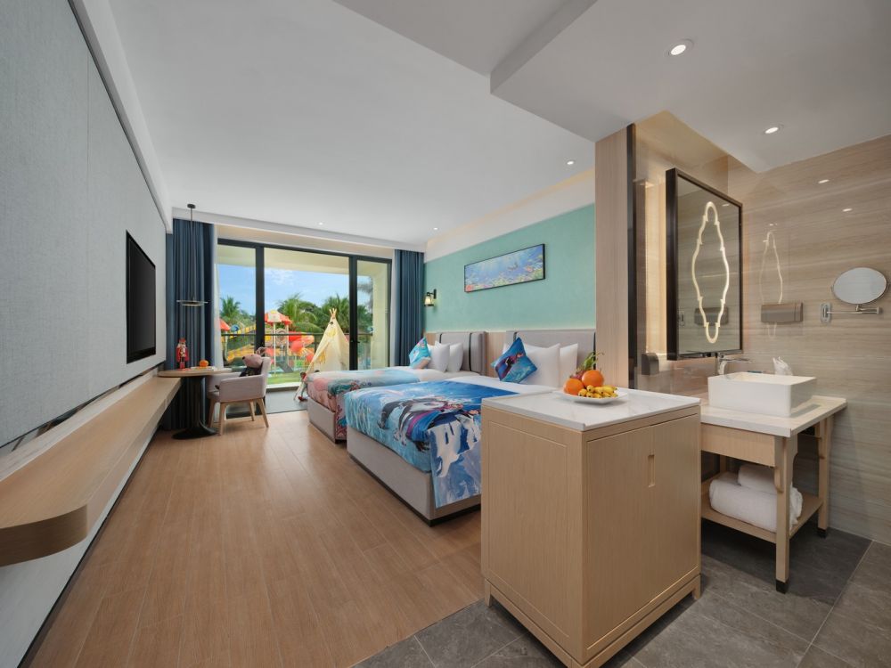 Ocean Front Family Room, Liking Resort Sanya (ex.Tsingneng Landscape Coastal) 4*