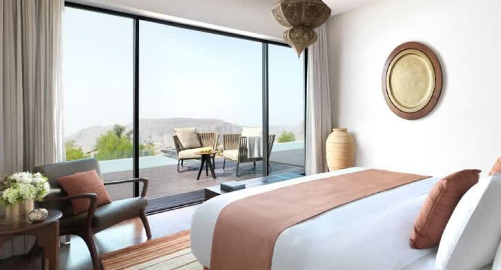 One Bedroom Cliff Pool View, Anantara Al Jabal Al Akhdar 5*