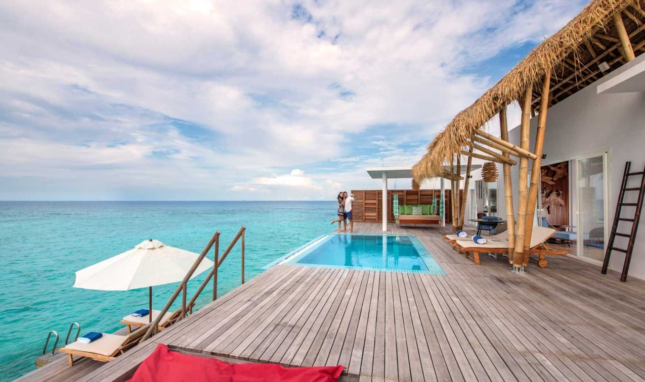 Superior Water Villa with Pool, Emerald Maldives Resort & Spa 5*