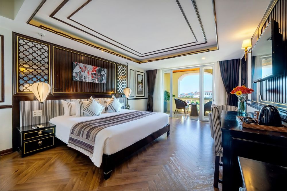 Premier Deluxe Palm View Balcony, Le Pavillon Hoi An Luxury Resort 4*