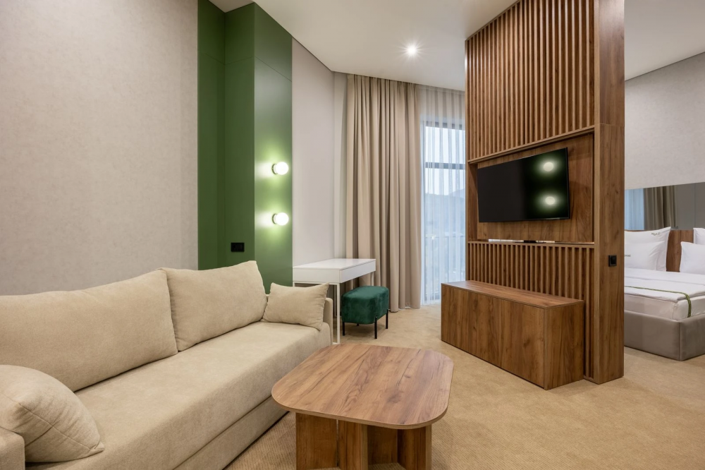 Junior Suite with terrace, WOL.GREEN Polyana by Ribas 4*