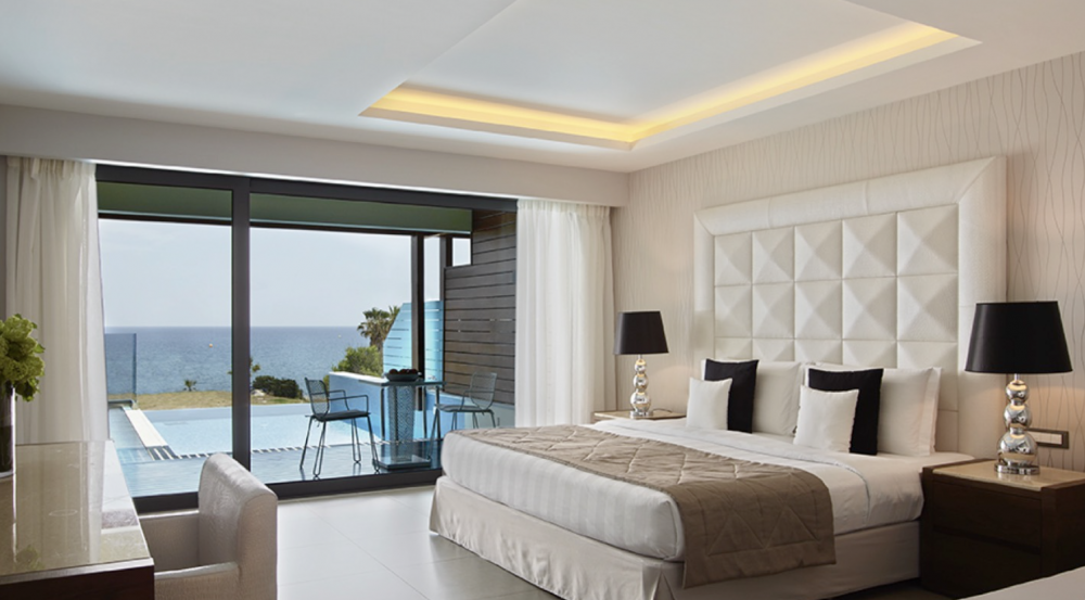 Junior Suite Superior Sea View Private Pool Upper Floor, Boutique 5 5*