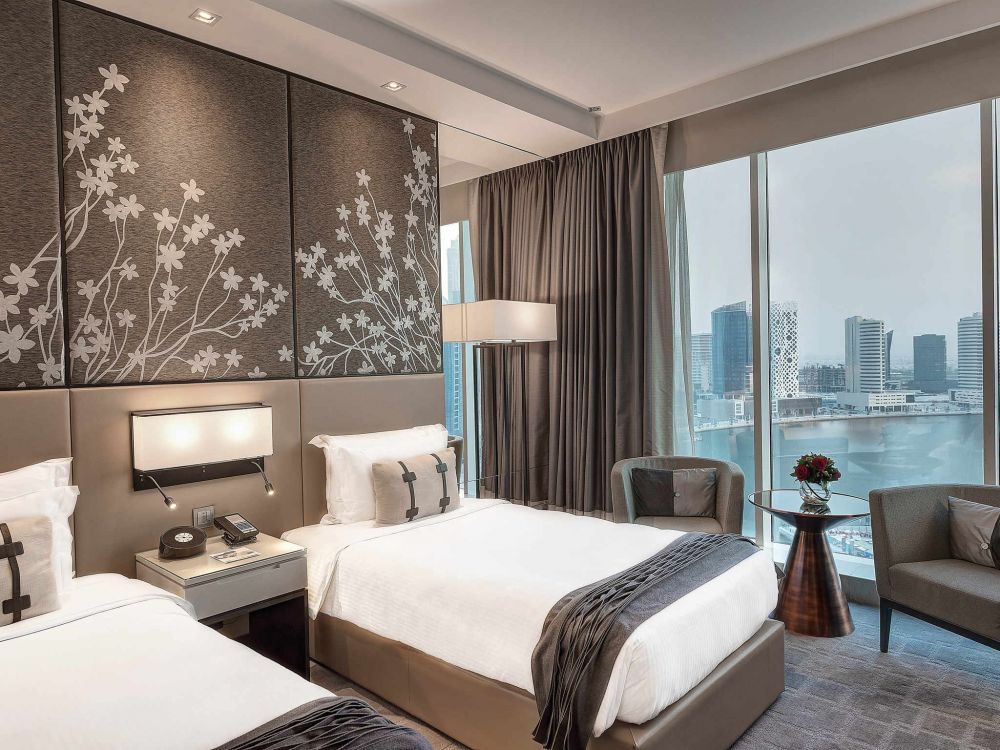 Deluxe Room Canal View, Pullman Dubai Downtown (ex. Steigenberger Hotel) 5*