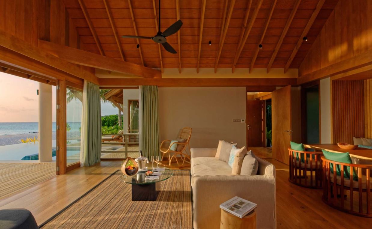 Presidential Beach Villa, Emerald Faarufushi Resort & SPA 5*