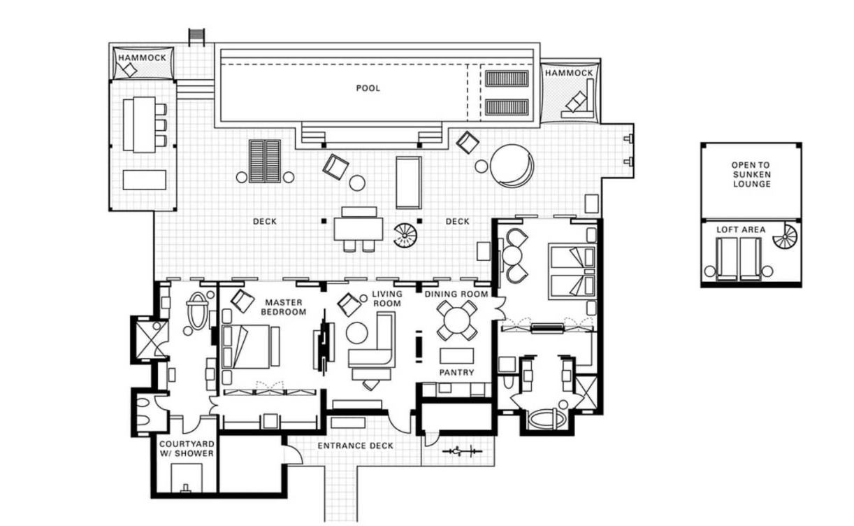 Two-bedroom Water Suite, Four Seasons Landaa Giravaru 5*