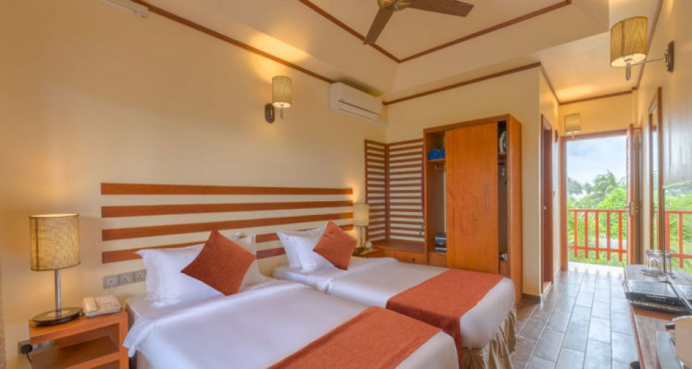 Deluxe Island View with Balcony, Araamu Holidays & SPA 