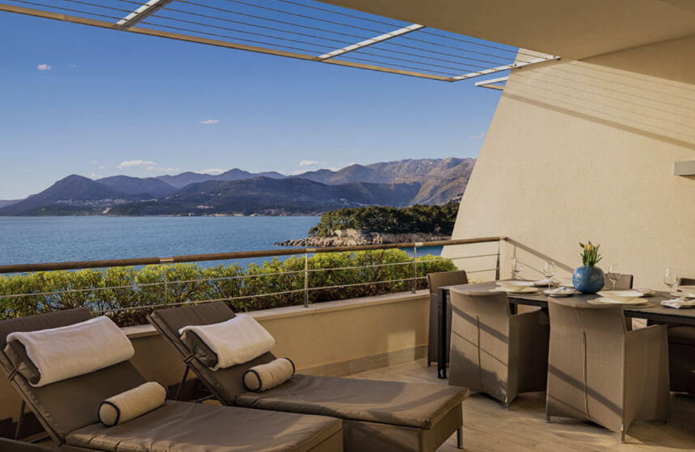 V Level Presidential Suite for 2+2 Seaview, Valamar Collection Dubrovnik President 5*