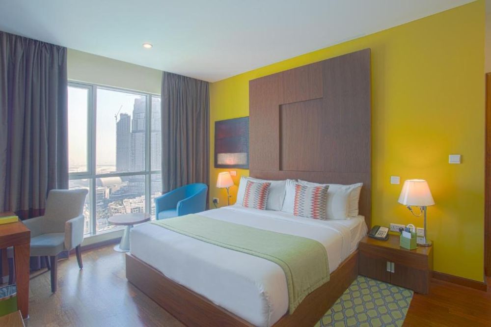 Junior Suite Burj Khalifa & Fountain View, Ramada By Wyndham Downtown Dubai 4*