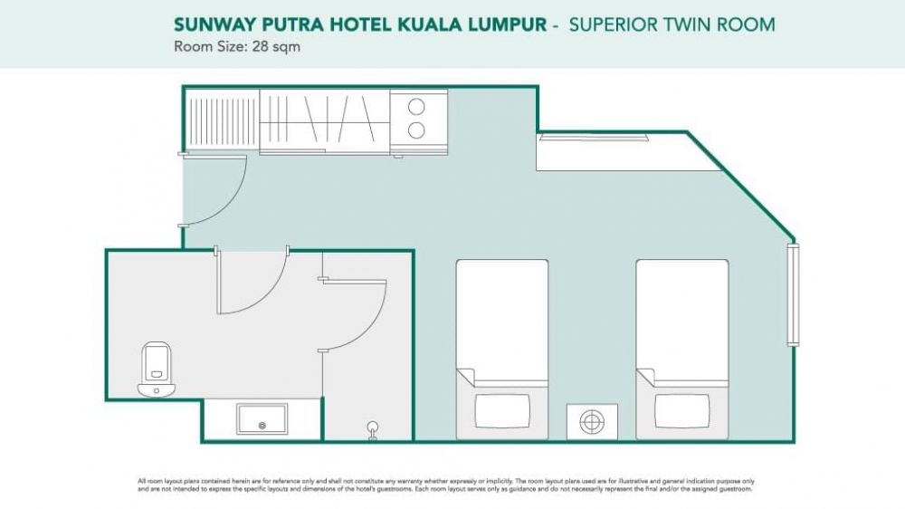 Superior Room, Sunway Putra Hotel, Kuala Lumpur 5*