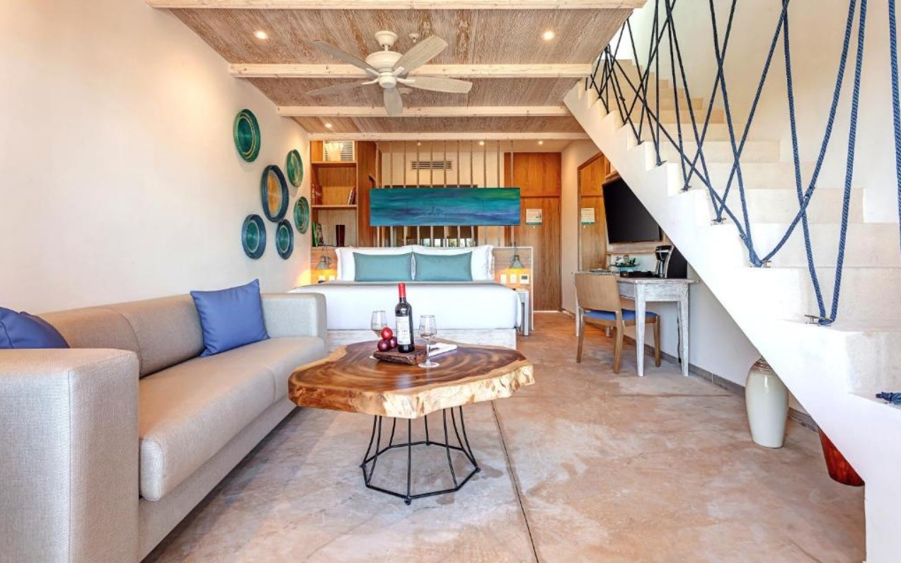 Deluxe Junior Suite Loft Ocean View, Mystique Holbox by Royalton 5*