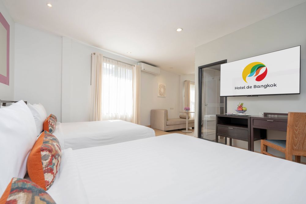 Deluxe Family Quad, Hotel De Bangkok 3*