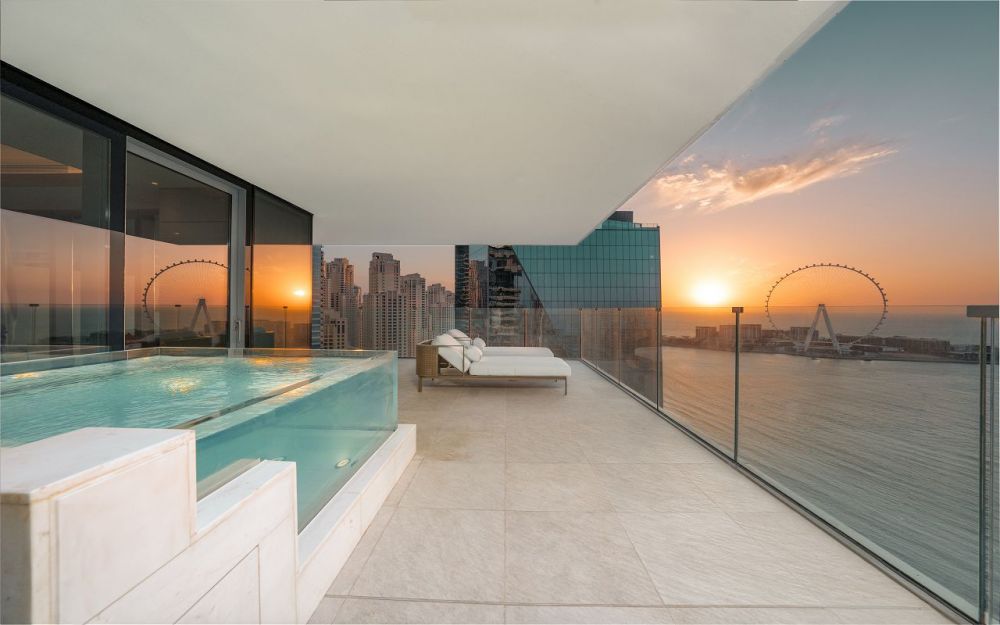 4 BED | Skyline Suite w/Pools, Five Luxe JBR 5*