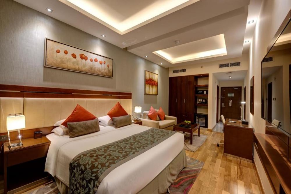 Deluxe King/ Twin, Rose Park Hotel Al Barsha 4*