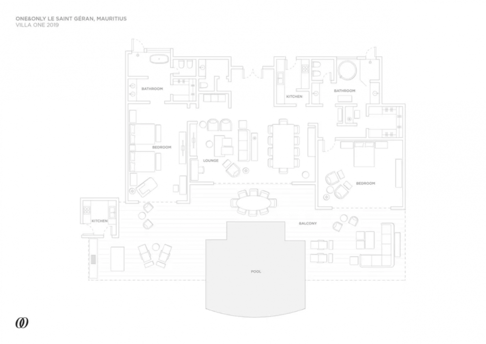 Villa One, One & Only Le Saint Geran 5*