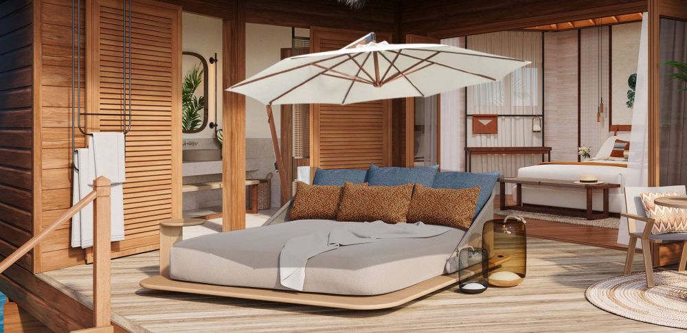 2 Bedroom Water Suite with Private Pool, V Villas Maldives At Mirihi (ex. Mirihi Island Resort) 5*