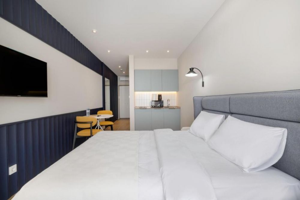 Studio Sea View without Balcony/ with Balcony, Next White Aparthotel 