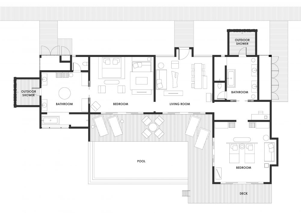 Sunrise / Sunset 2 Bedroom Water Pool Villa, The Residence Maldives at Dhigurah 5*