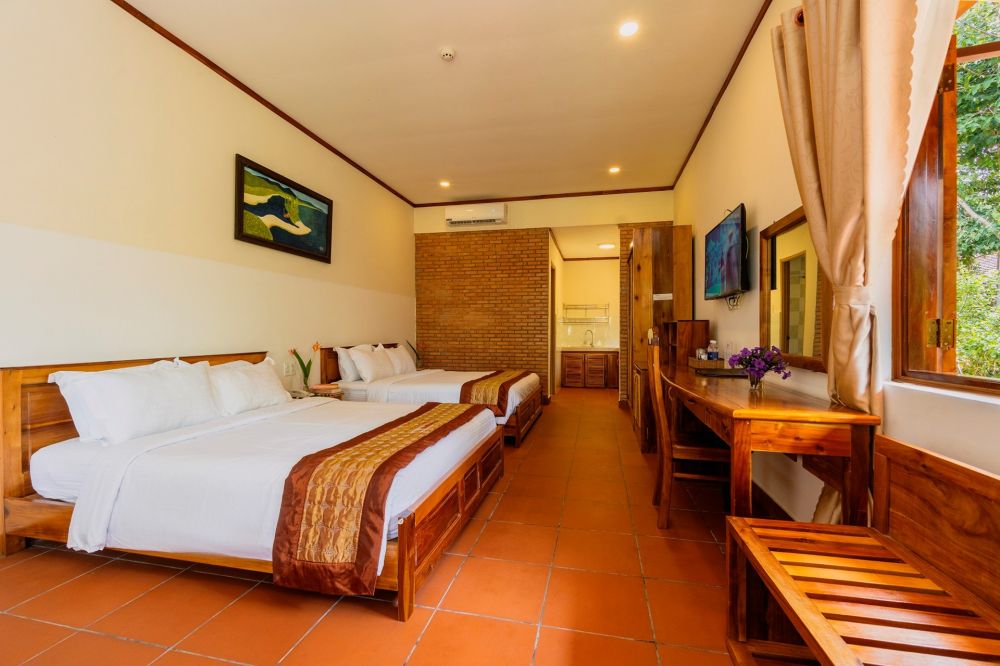 Trpl/Qdrpl Garden View Room, The Garden House Phu Quoc Resort 3*