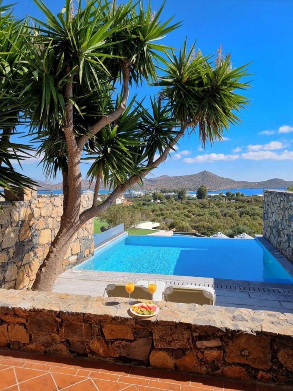 Junior Infinity Suite Sea View Private Pool, Elounda Palm Hotel 4*