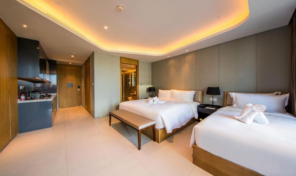 Studio Superior Garden View Family, Oakwood Apartment Sanya 4*