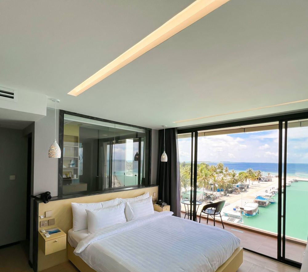 Executive Sea View with Balcony, Swarn by Hawks Hotels (ex. Clarks Exotica Kamadhoo Maldives) 4*