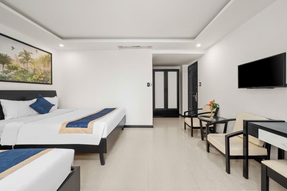 Triple Room Rear View, Kamala Hotel & Apartment Da Nang 4*