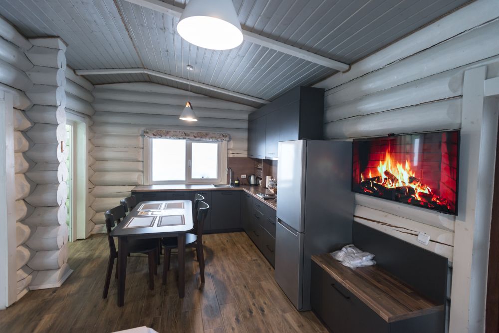 2-room Cottage with Terrace (Hutir 2 Cottage), Озеро Vita 