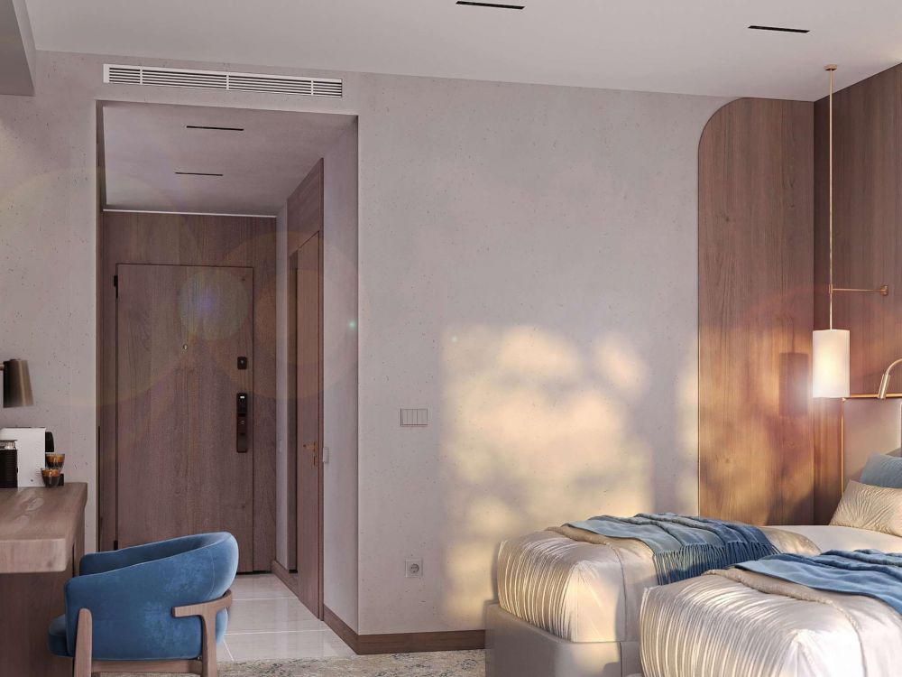 Classic Room Sea View with 2 single beds, Mövenpick Hotel & Residences Teuta Kotor Bay 5*