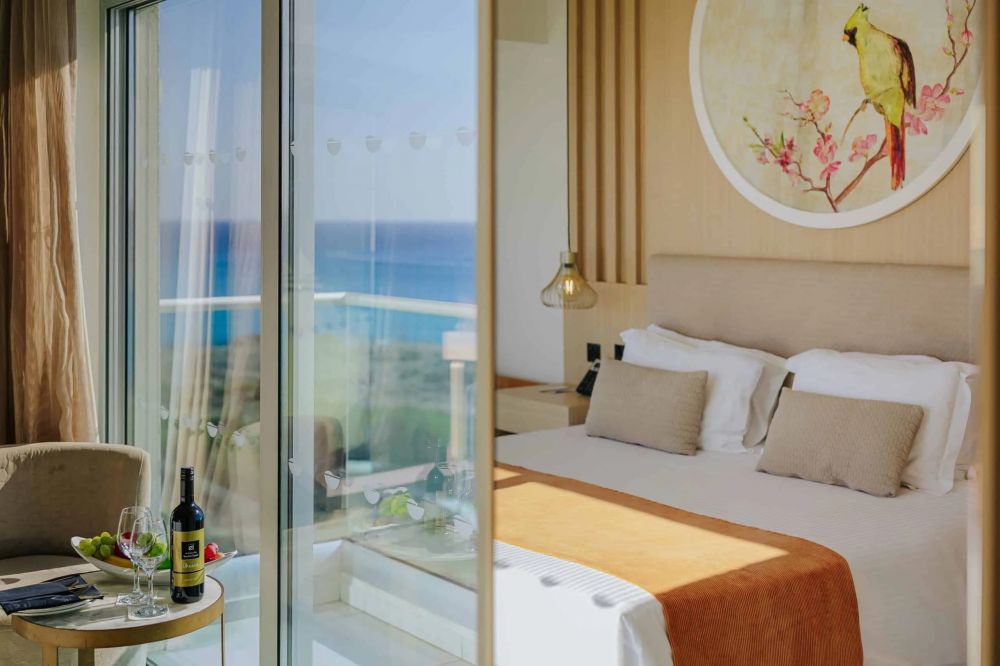 Deluxe Double Room with SV, NissiBlu Beach Resort 5*