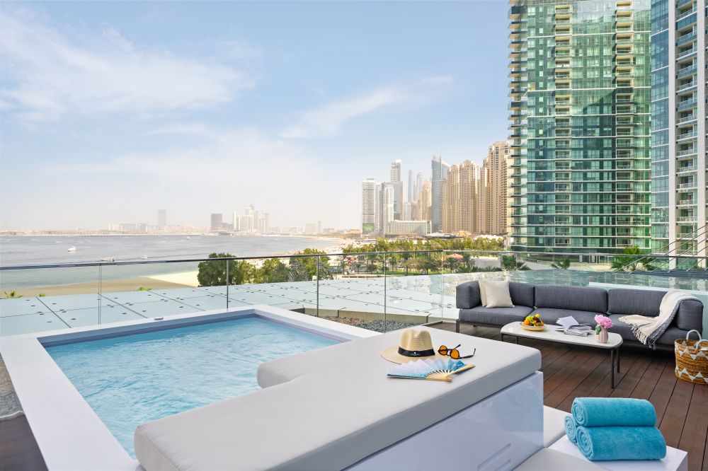 Two Bedroom Private Jacuzzi Pool Suite, Address Beach Resort 5*