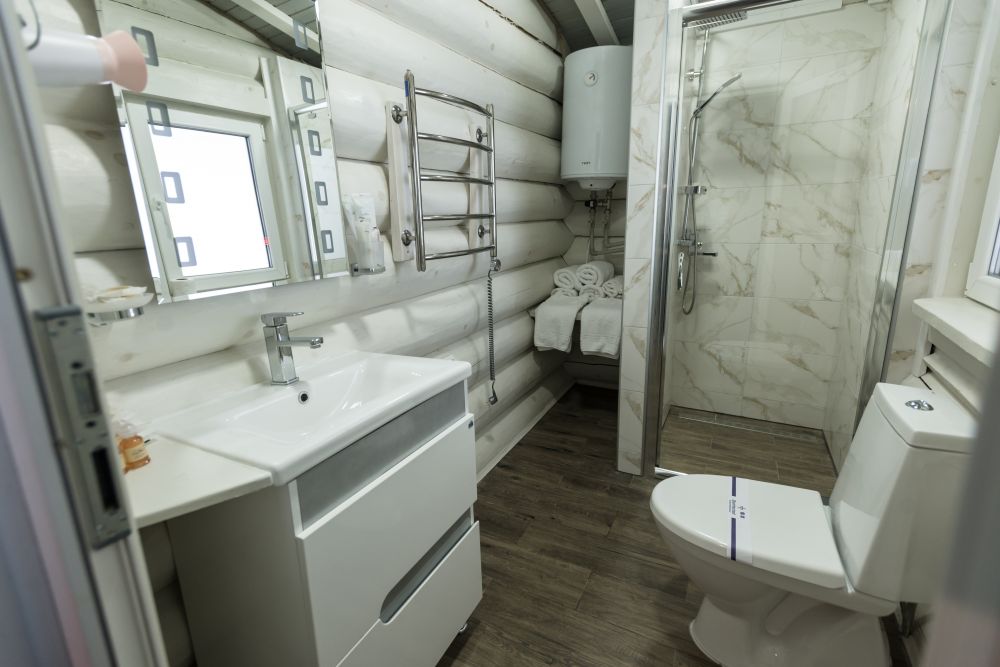 2-room Cottage with Terrace (Hutir 2 Cottage), Озеро Vita 