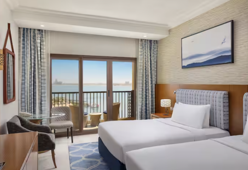 Guest Room With Pool View/ Sea View, DoubleTree by Hilton Resort & SPA Marjan Island 5*