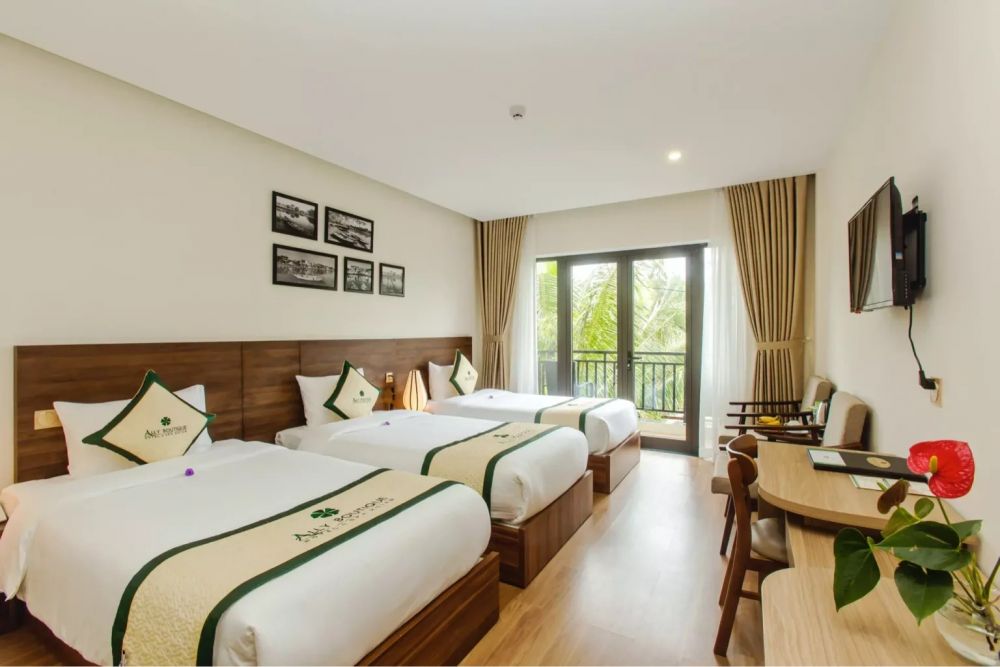Deluxe Triple, Ally Beach Boutique Hotel Hoian 4*