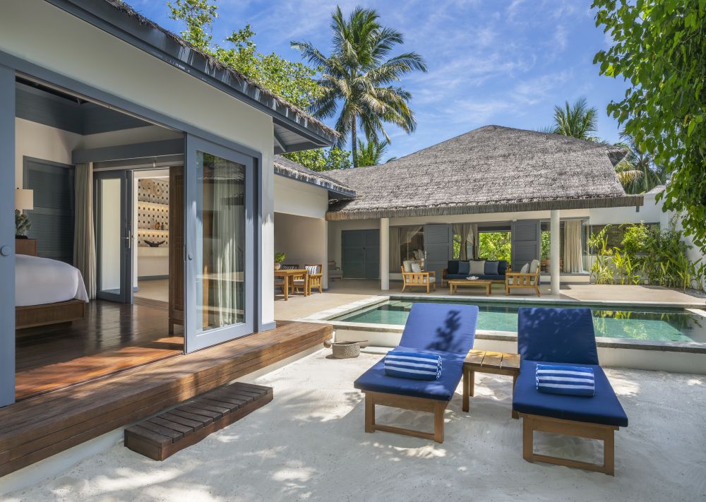 Family Oceanfront Beach Pool Villa – 2 BR, The Halcyon Private Isles Maldives, Autograph Collection (ex. Raffles Maldives Meradhoo) 5*