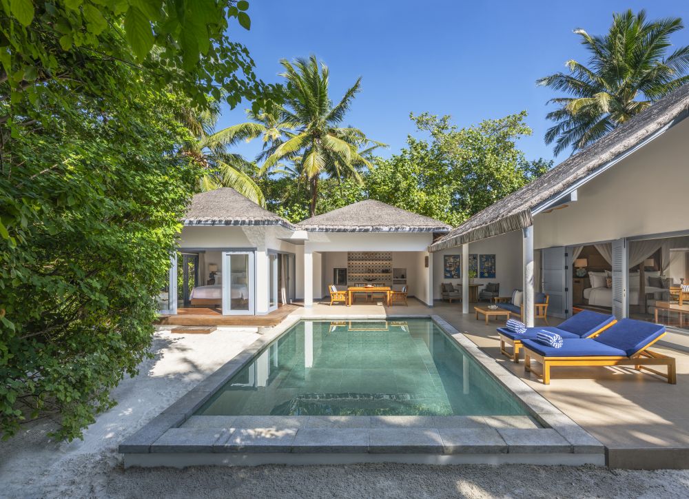 Family Oceanfront Beach Pool Villa – 2 BR, The Halcyon Private Isles Maldives, Autograph Collection (ex. Raffles Maldives Meradhoo) 5*