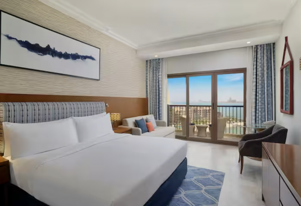 Guest Room With Pool View/ Sea View, DoubleTree by Hilton Resort & SPA Marjan Island 5*