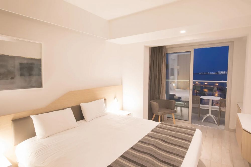 Twin/ Double Sea View Room, Evalena Beach Hotel 4*