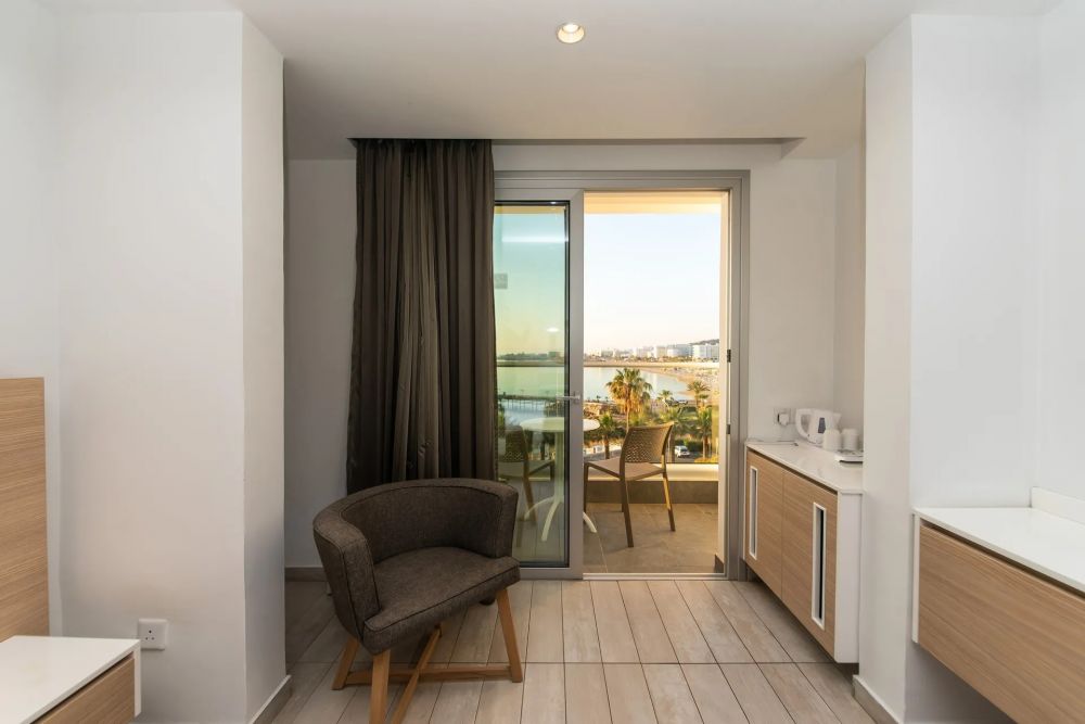 Twin/ Double Sea View Room, Evalena Beach Hotel 4*
