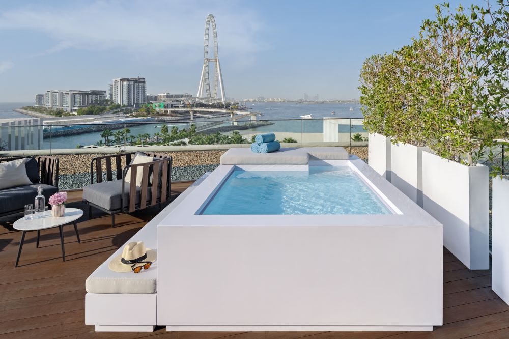 Two Bedroom Private Jacuzzi Pool Suite, Address Beach Resort 5*